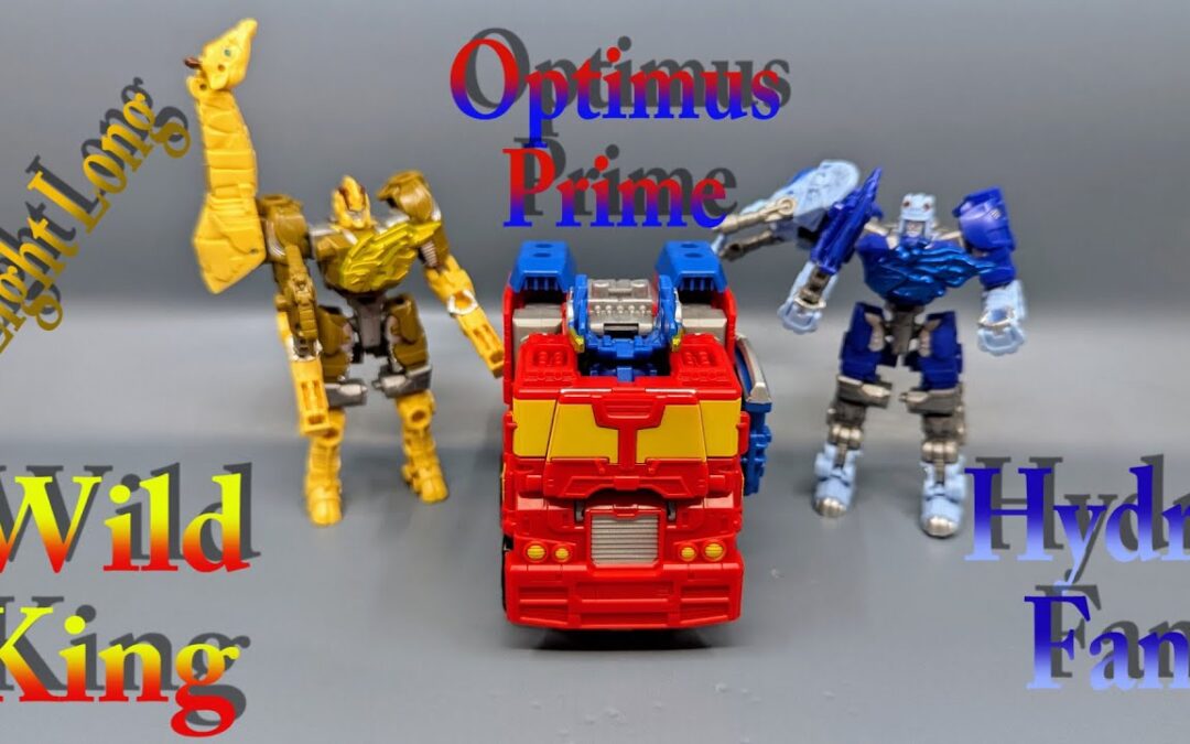 Daily Prime – Chuck's Reviews Transformers Wild King Optimus Prime, Light Long, And Hydro Fan