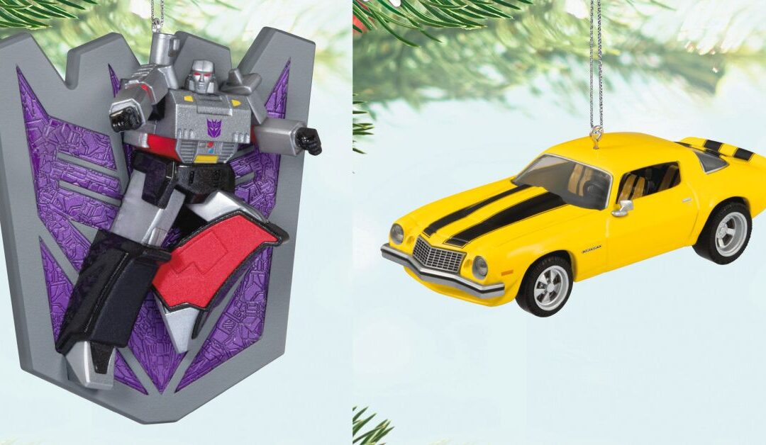 Hallmark 2025 Megatron and Bumblebee Transformers Keepsake Ornaments Revealed