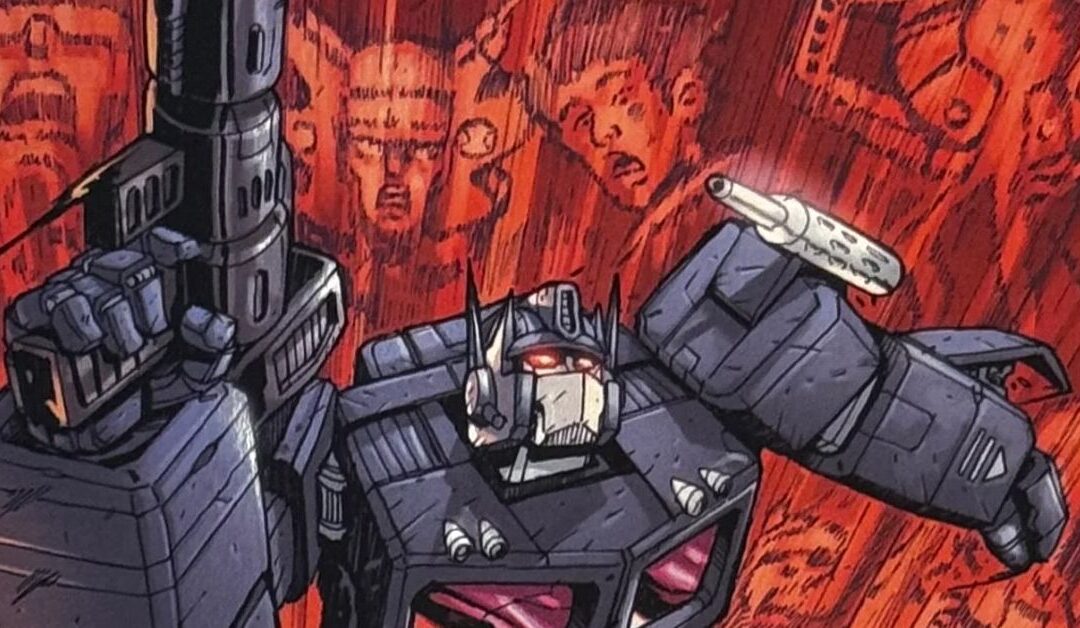 Nemesis Prime Exclusive Print Preview from Transformers Hardcover Limited Edition