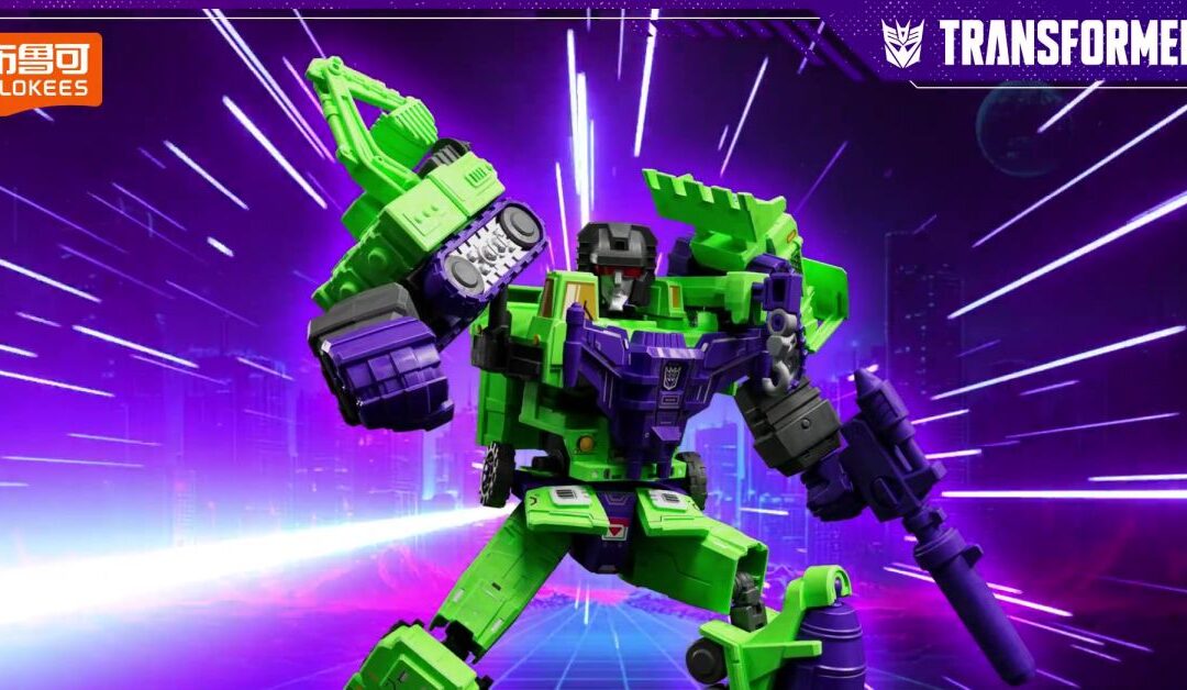 Blokees Devastator Official Constructicons Animated Preview Video & Images