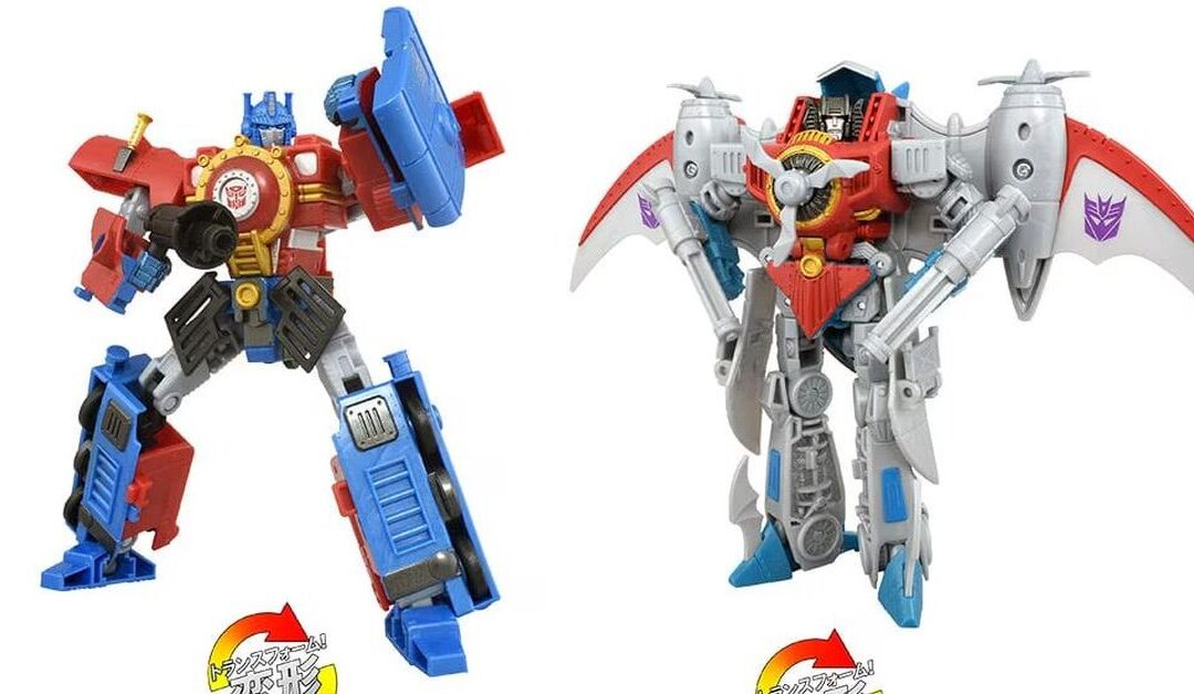 Hearts of Steel Optimus Prime and Starscream New Official Images from Takara TOMY