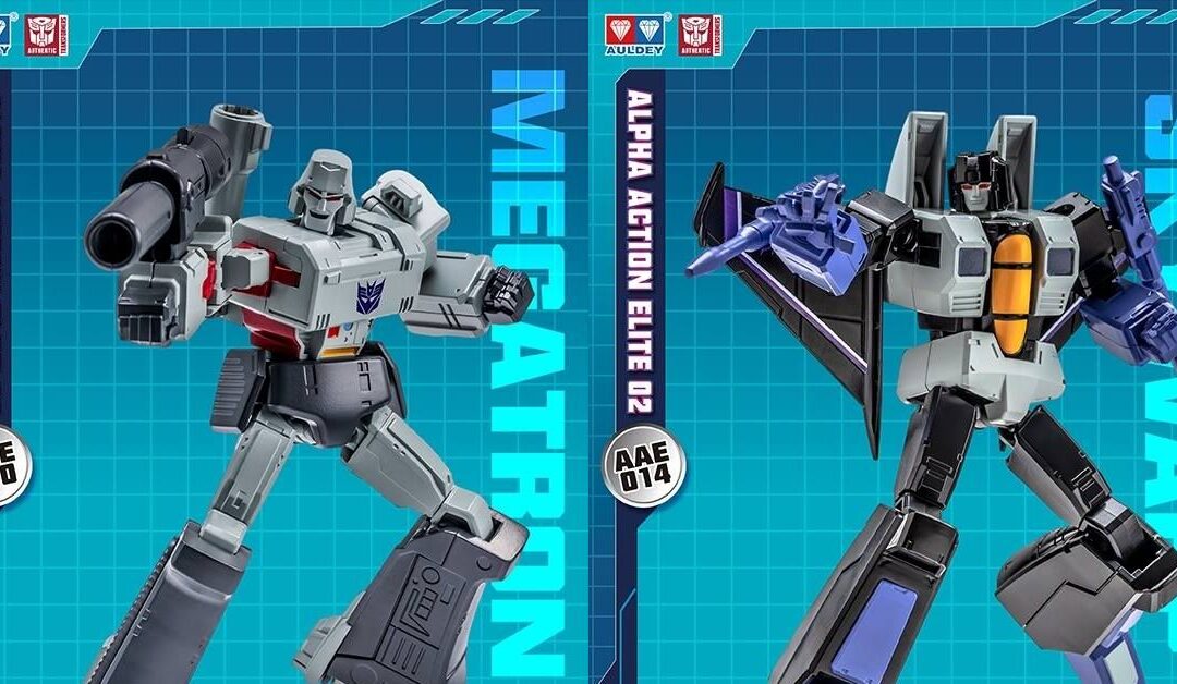 First Look Alpha Action Elite Wave 2 Megatron & Skywarp Reveals from Auldey Transformers