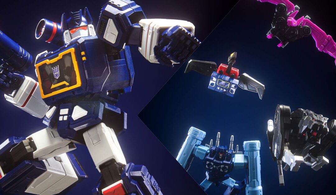 WATCH! Action Edition Soundwave, Ravage, Laserbeak, Rumble, Ratbat Reveals from Blokees Transformers