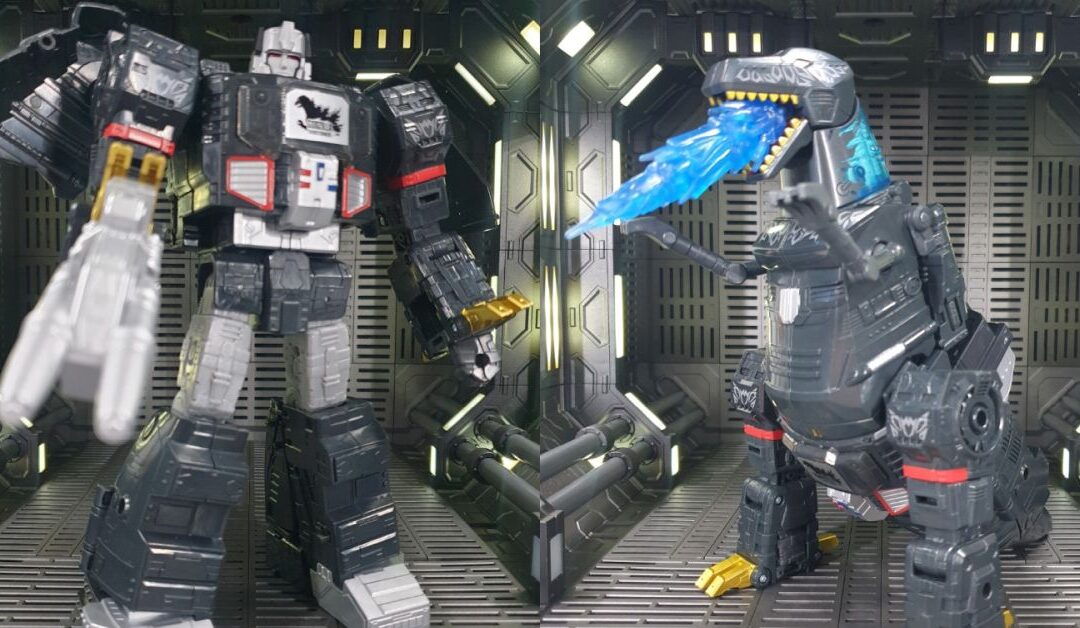 Godzilla x Megatron Type In-Hand Images of Synergenex Series Collaboration Figure