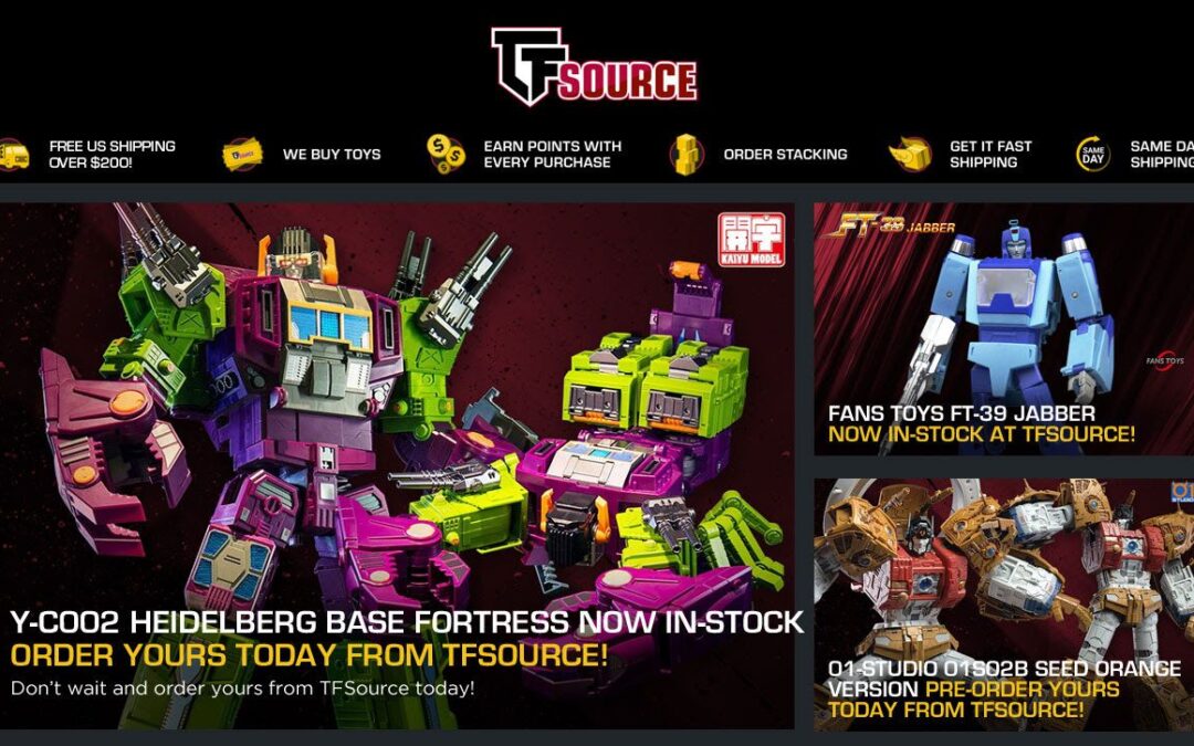 TFSource News – FT-39 Jabber, FH Double Evil A, 01Studio Orange Seed, Heidelberg Base Fortress!