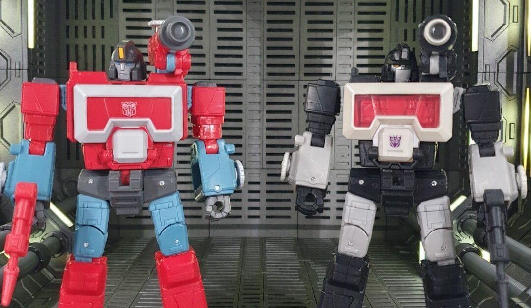 86 Perceptor, Ramhorn, Ratbat In-Hand Images of Transformers Studio Series Figures