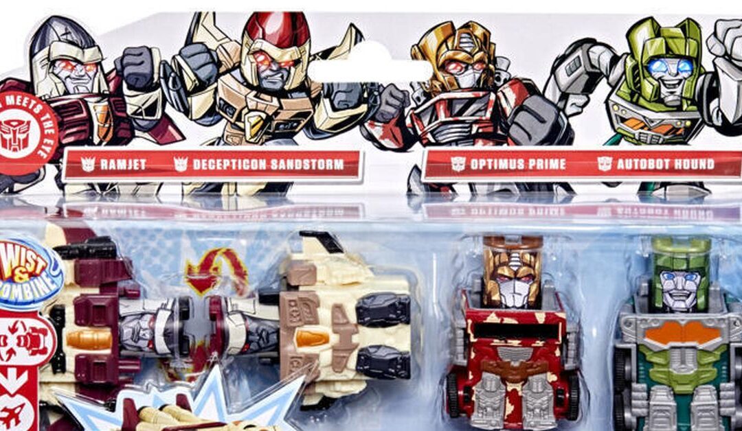 Swapticons Desert Dunes Mission 5-Pack New Transformers G1 Set Revealed
