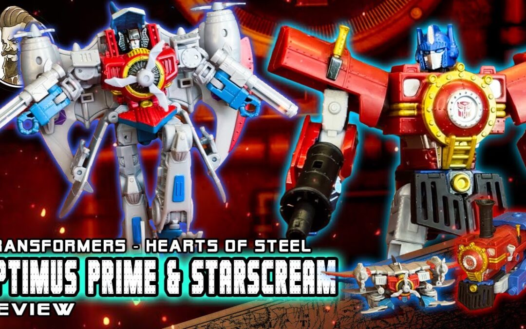 Ham-man Reviews – Hearts Of Steel – Optimus Prime & Starscream – How The West Was Won