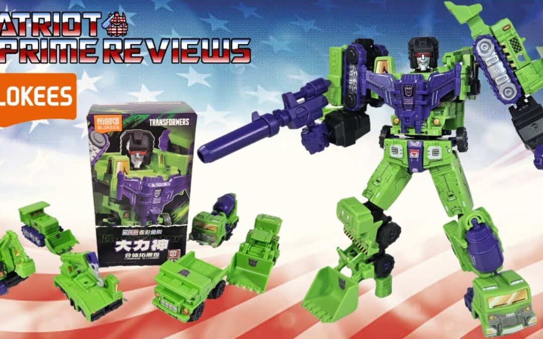 Patriot Prime Reviews Blokees Devastator Combining Kit