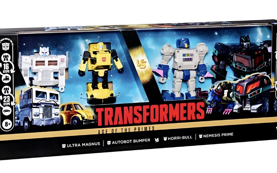 PREORDER! Autobots VS Decepticons 4-pack Ultra Magnus, Autobot Bumper, Horri-bull, Nemesis Prime