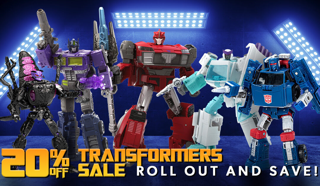 20% OFF Transformers! Roll Out and Save at BigBadToyStore