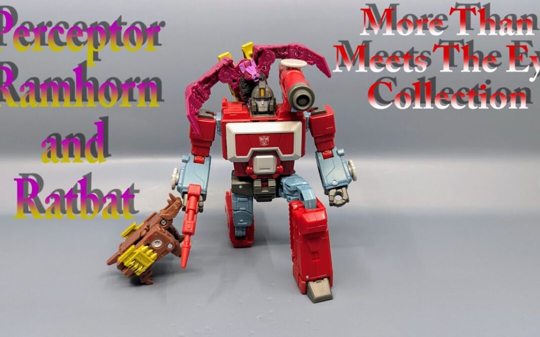 Chuck's Reviews Transformers Mtmte Collection Perceptor Ramhorn And Ratbat