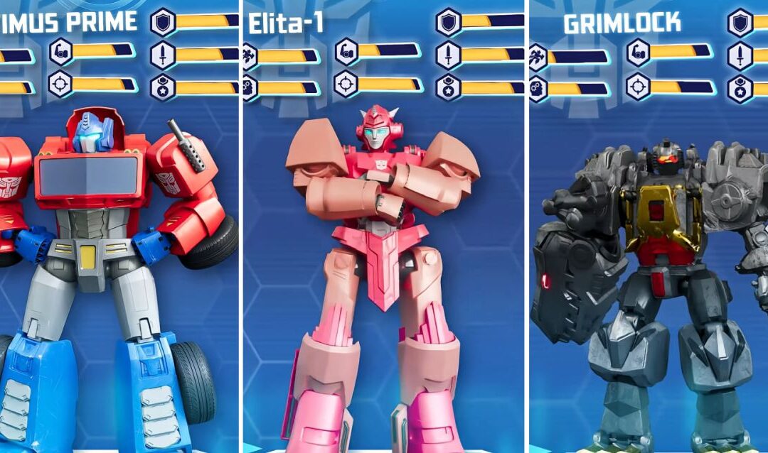 More Transformers: Cyberworld Official Series Character Reveals – Optimus Prime, Elita-1, Grimlock
