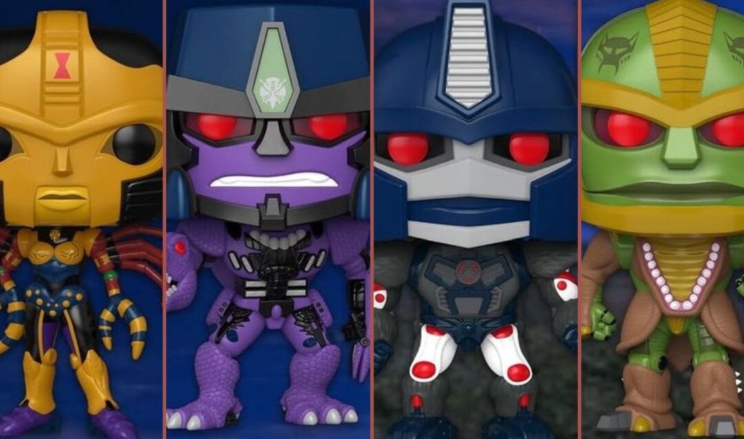 First Look Funko Pops Transformers Beast Wars  – Optimus Primal, Megatron, Blackarchnia, More