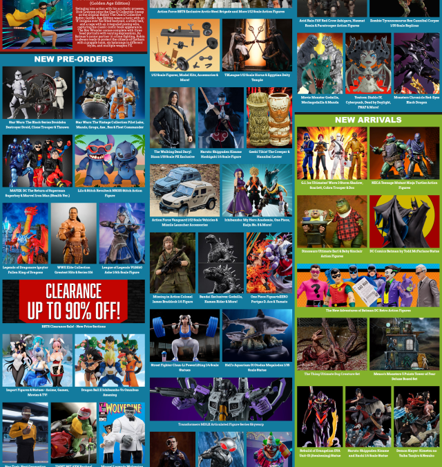 BBTS News: One:12 Robin, Star Wars Black/Vintage, MAFEX, Lilo & Stitch, Dragon Ball, Star Trek, Marvel Legends, TMNT & More!