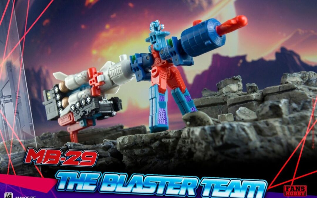 TFORMERS – Fans Hobby MB-29 The Blaster Team Impact Gun Squad Toy Photography by IAMNOFIRE
