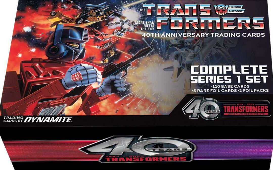 Dynamite Entertainment to release Transformers G1 trading cards