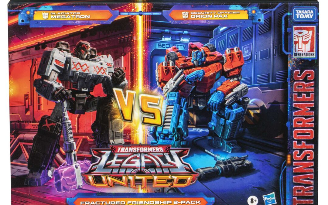 Transformers SDCC Exclusive Fractured Friendship 2-Pack