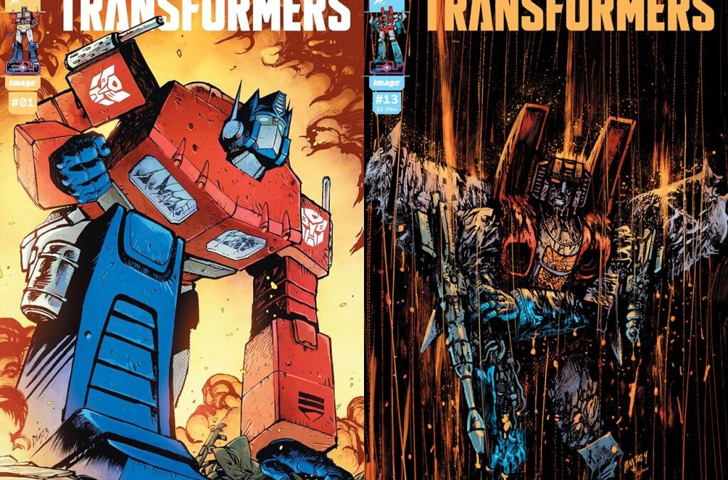 Skybound's Transformers #13 Gets Second Printing While #1 Points and Laughs