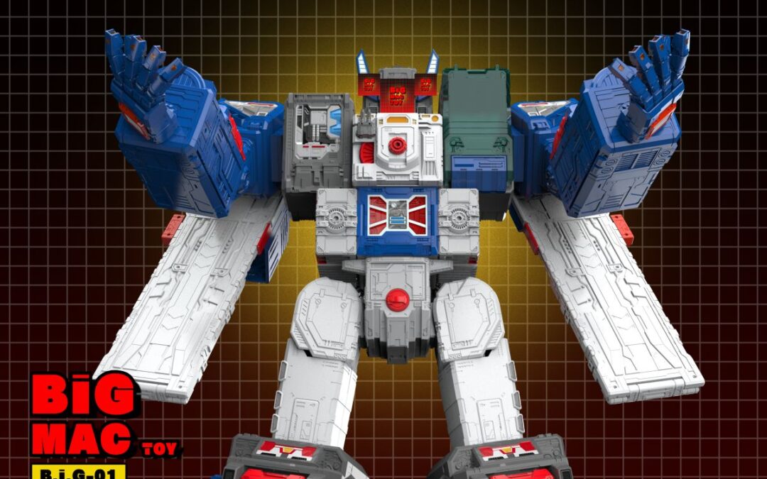 Big Mac Toy B.I.G-01 (Fort Max) Images Revealed for New Project Coming Soon