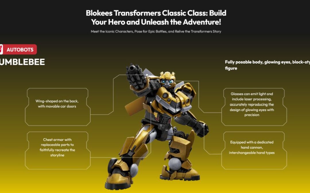 Blokees Transformers Classic Class 02 Ex Elite Bumblebee Offiical Images & Preorders