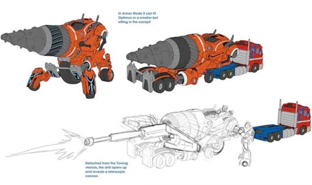 Daily Prime – Unused Optimus Prime Concept Designs from Transformers Prime