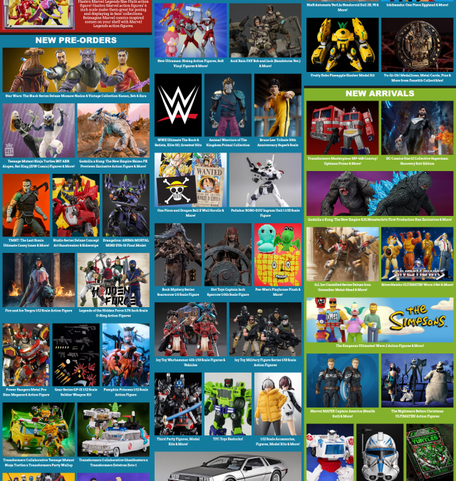 BBTS News: Marvel Legends, Godzilla, TMNT, Star Wars, Frazetta, Transformers, Power Rangers, Ghostbusters & More!