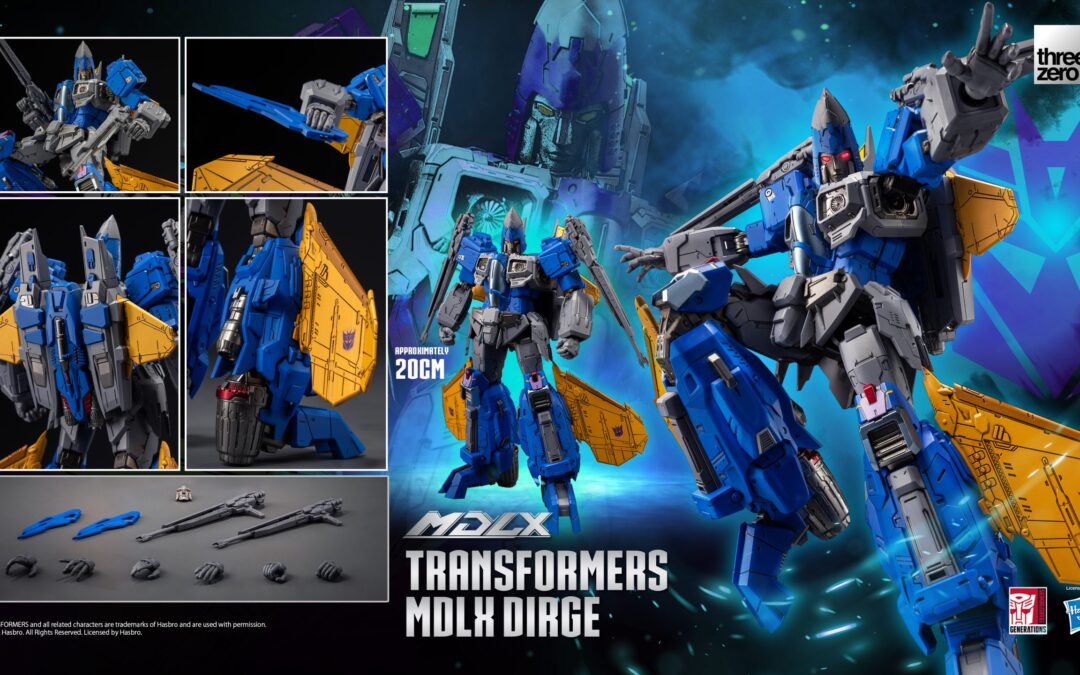 PREORDER! MDLX Dirge Decepticon Seeker Warrior from threezero Transformers
