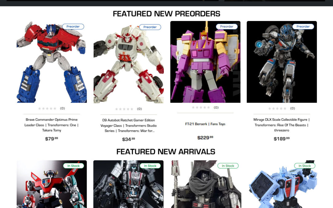TFSource News – Takara Tomy 40th Selection Lio Convoy, Brave Commander Optimus Prime and More!