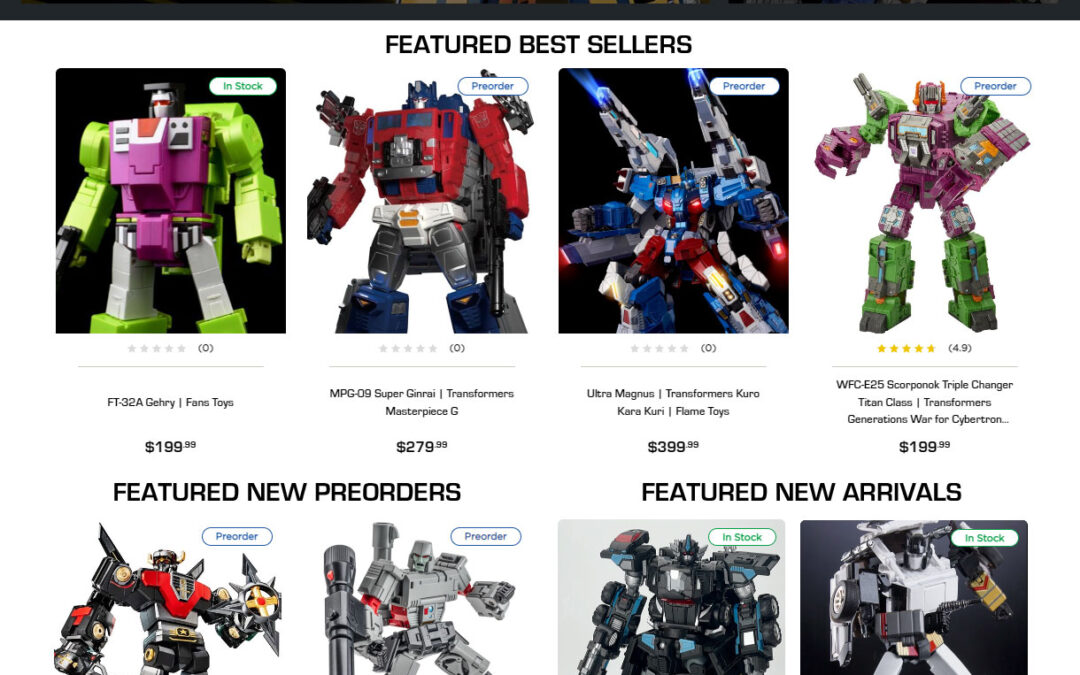TFSource News – MPG-07 Trainbot Ginoh, XTB Yaguchi, Legacy United Dinoking and Menasor & More!