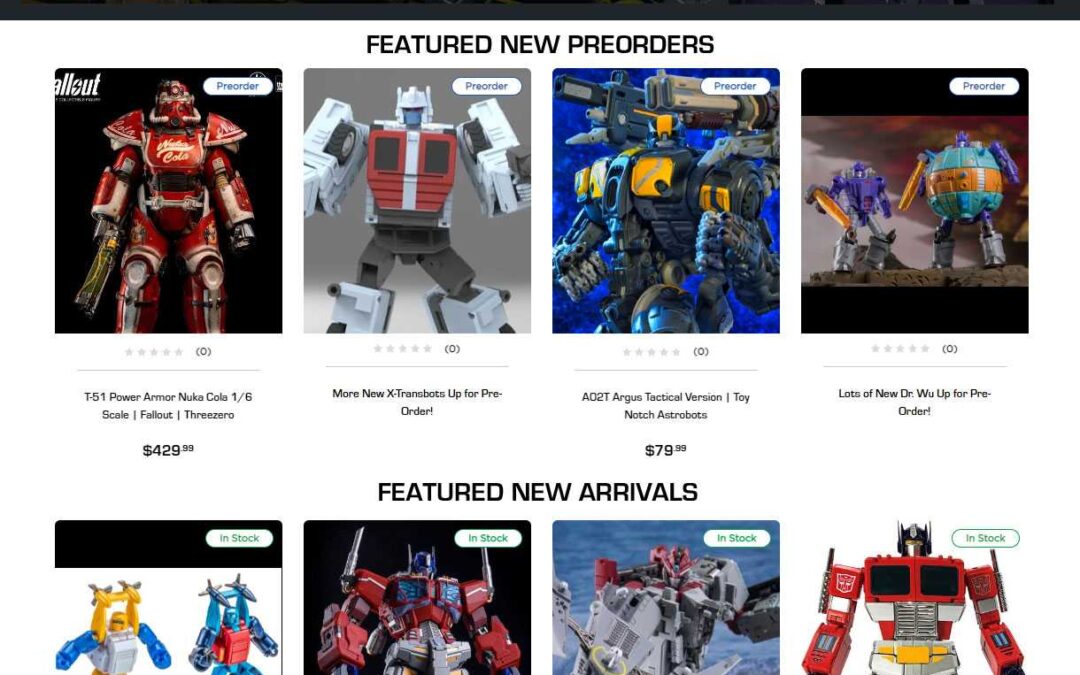 TFSource News – Joy Toy, X-Transbots, threezero Nuka Cola Power Armor, Colorverse Exclusives and More!